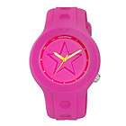   Converse Womens Rookie Classic Analog and Neon Pink Silicone Strap