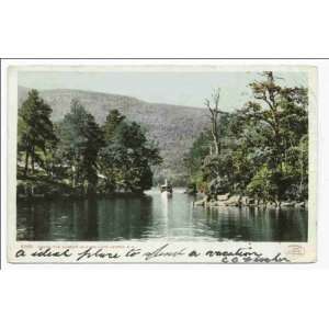  Reprint Among the Harbor Islands, Lake George, N. Y 1898 
