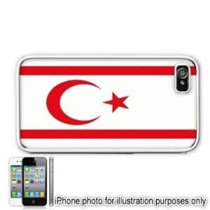  Turkish North Cyprus Flag Apple Iphone 4 4s Case Cover 