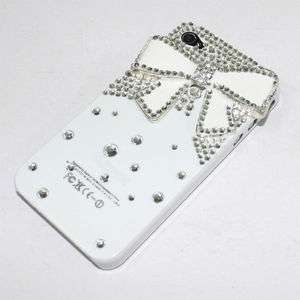   diamond battery back case cover screen protector FOR IPHONE 4 4G 4S