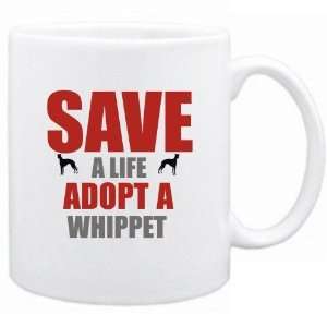    New  Save A Life , Adopt A Whippet  Mug Dog