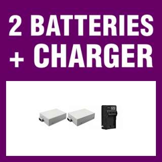 Batteries + Charger Power Pack for Canon T2i / T3i  