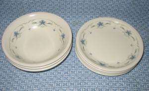 Biltons England Tableware Blue Flower plates & saucers  