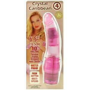Bundle Crystal Caribbean #4 Pink and 2 pack of Pink Silicone Lubricant 