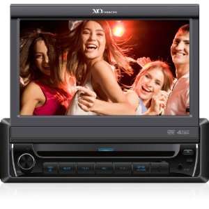  XO Vision X341BT 7 Inch In Dash Touch Screen DVD Receiver 