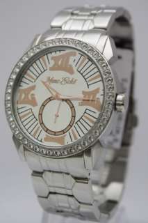 Marc Ecko Men The Vandal Two Tone Iced Watch E16541G1  