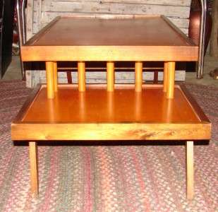 Vintage Handmade Wooden Coffee Table  