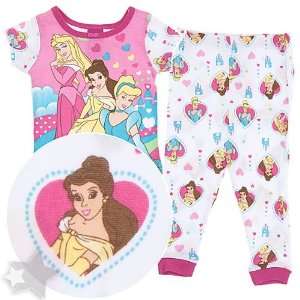   Princess Cotton Pajamas for Infants and Toddlers 24 Months Baby