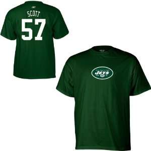   New York Jets Bart Scott Name & Number T Shirt