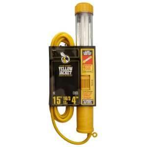  Coleman Cable 38067 15 16/3 Jacket Work Light, Yellow 