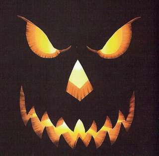 Evil Pumpkin Face   Halloween Holiday T Shirt  