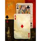  Poker Queen Extra Large Canvas Wall Art