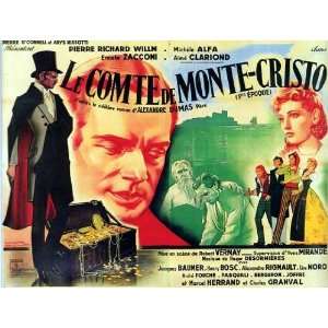 The Count of Monte Cristo Poster Movie French (11 x 17 Inches   28cm x 