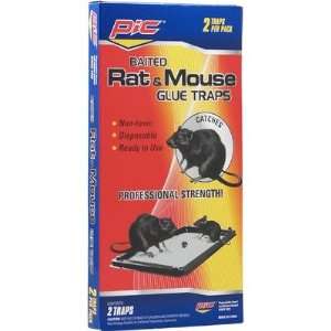  Rat and Mouse Glue Trays (2 Pack) [Set of 3] Patio, Lawn 