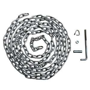 Vestil OH HD HD Proof Coil Chain with Hanger, 15 Length, 3/16 Thick 