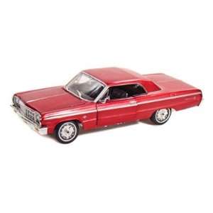  1964 Chevy Impala SS 1/24 Metallic Red Toys & Games