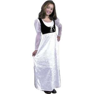  Childs Girls Medieval Maiden Costume (SizeX small 4 6 