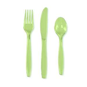  Pistachio Plastic Cutlery   Assorted Health & Personal 