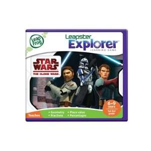  LeapFrog Leapster Explorer Game   Star Wars The Clone 