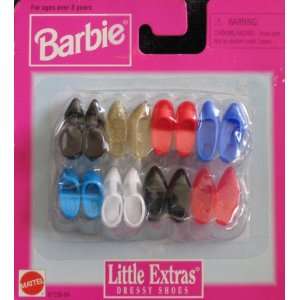  Barbie Little Extras DRESSY SHOES   8 Pairs of Various 