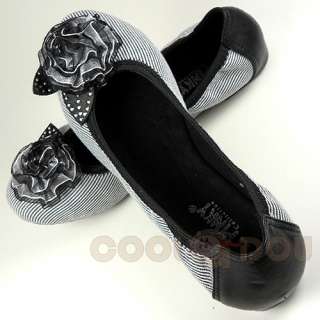 New Womens Fashion Casual Flats Shoes Black All Size  