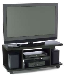 Northfield Espresso Wood Rolling 42 LCD TV Media Stand 095285408788 