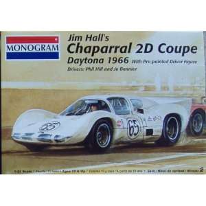   Monogram CHAPARRAL 2D COUPE 1966 DAYTONA 1/24 Model Kit Toys & Games