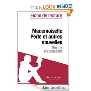 Mademoiselle Perle et autres nouvelles de Maupassant (Fiche de lecture 