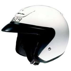  HJC AC 3 Open Face Motorcycle Helmet White Extra Small 