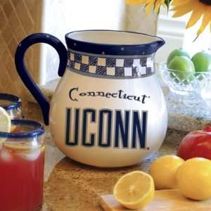   of Connecticut UCONN Huskies Ceramic Drink Pitcher