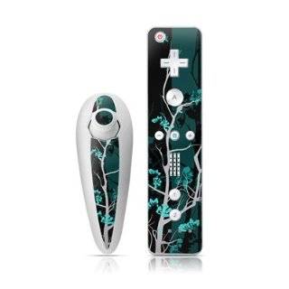   Nintendo Wii Nunchuk + Remote Controller Protector Skin Decal Sticker