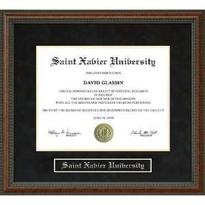 Saint Xavier University (SXU) Diploma Frame  Sports 