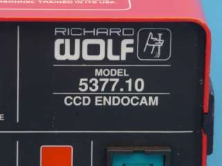   Richard WOLF 5377.10 CCD Video Endoscopy Endocam Endoscope Camera