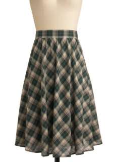 Plaid to Be Me Skirt  Mod Retro Vintage Skirts  ModCloth