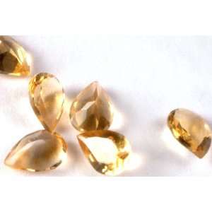  Citrine mm Pears (Price Per 5 Pieces)   