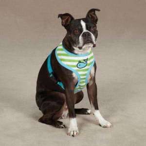   Beachcomber Dog Harness   XS   Parrot Green w/ Whale
