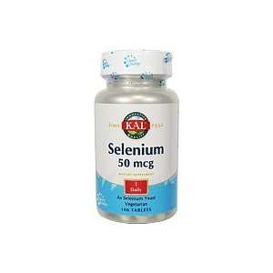 KAL   Selenium, 50 mcg, 100 tablets Health & Personal 