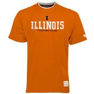  Illinois Fighting Illini Orange Quick Hit T shirt