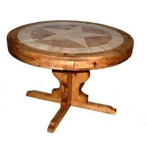  Round Marble Table with Star