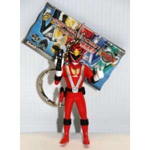  Power Rangers RPM Figure With Keychain Red   Banpresto 