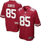 Mens Nike San Francisco 49ers Vernon Davis Game Team Color Jersey 