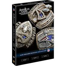 Warner Brothers Americas Game New England Patriots DVD   