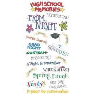    Me & My Big Ideas Sticker Sheet High School Sayings