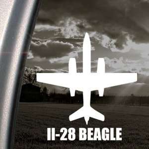  Il 28 BEAGLE Decal Military Soldier Window Sticker 