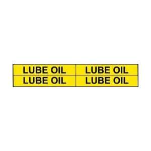  Pipemrk Lube Oil Y 1.125x7   BRADY