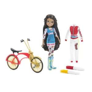 Moxie Girlz Art titude Dollpack   Sasha  Toys & Games  