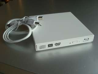External USB Blu Ray Player Lightscribe DVDRW Burner  