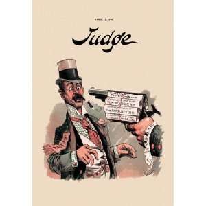  Judge Indictment 12x18 Giclee on canvas