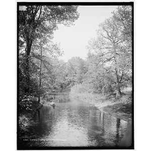 Stream in Genesee Valley Park,Rochester,N.Y. 