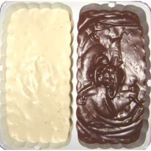 Chocolate Delight & Velvety Vanilla (White Chocolate) Fudge Combo 
